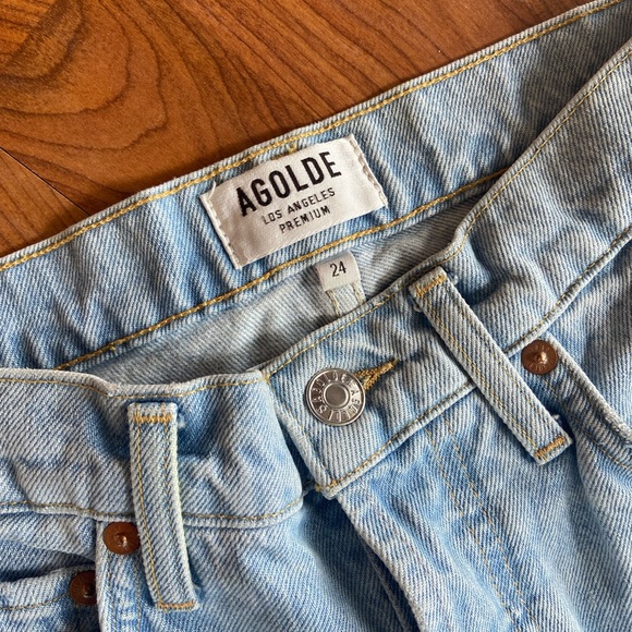 AGOLDE Jeans, Ripped Skinny Cutoff Jean - Picture 5 of 7